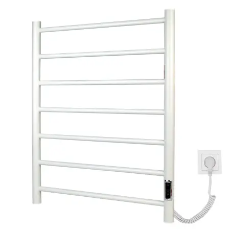 Полотенцесушитель электрический E2.L.50x80.L7.R.Lines (timer) МУАР White - фото 1